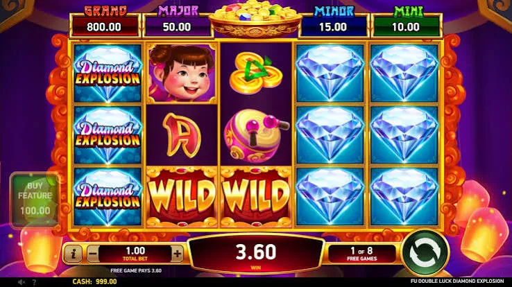 Fu Double Luck Diamond Explosion