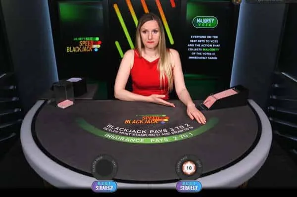 Majority Rules Speed Blackjack
