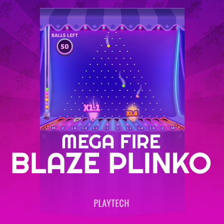 Mega Fire Blaze: Plinko