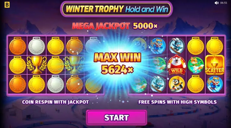 Winter Trophy Hold and Win